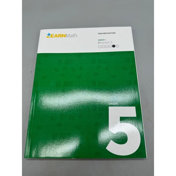 Zearn Math Grade 5 Teacher Edition Set Missions 1-6 & Assessments Key READ - Picture 16 of 16